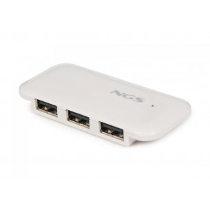 Hub NGS 4xUSB 2.0 Blanco... 2