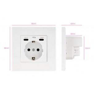 Enchufe de Pared Nanocable... 2