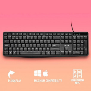 Teclado Multimedia NGS... 2
