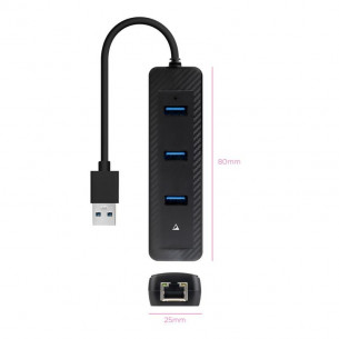 Hub Nanocable USB-A a... 2