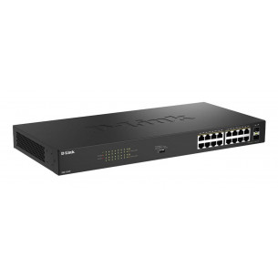 Switch D-Link 16xRJ45 2xSFP... 2