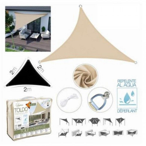 Toldo Vela Triangular 3x3x3 Metros...
