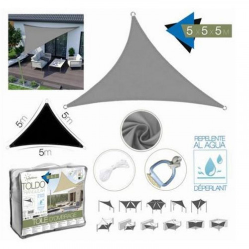 Toldo Triangular con Vela ICO 5x5x5...