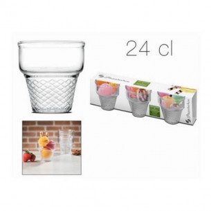 Set de 3 Copas de Vidrio...