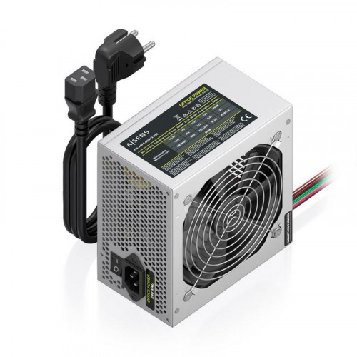Fuente Aisens ATX 2.0 500W 12cm Plata...