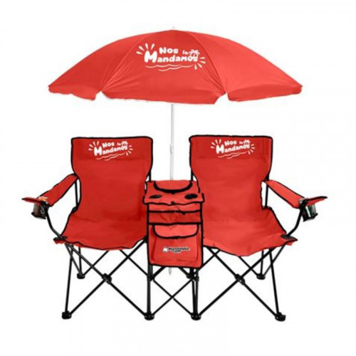 Silla Doble Plegable de Camping...
