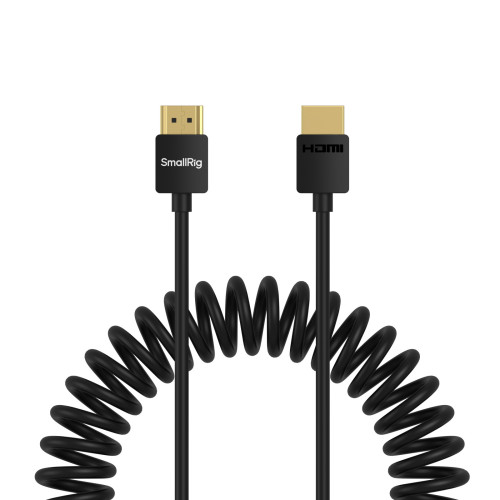 SmallRig Coiled HDMI Data Cable (A to...