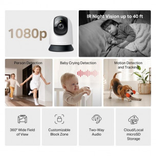 Cámara IP Mercusys FHD 360°... 2