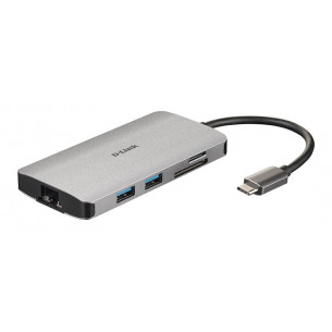 Dock D-Link USB-C a USB-A/C...