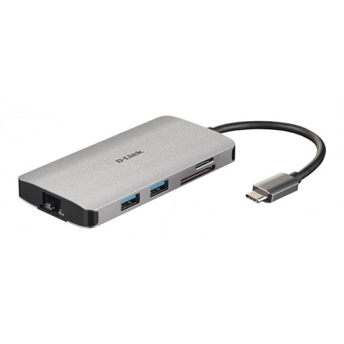 Dock D-Link USB-C a USB-A/C HDMI RJ45...