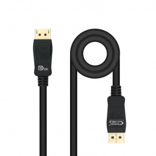 Nanocable DP/M a DP/M 1m Negro