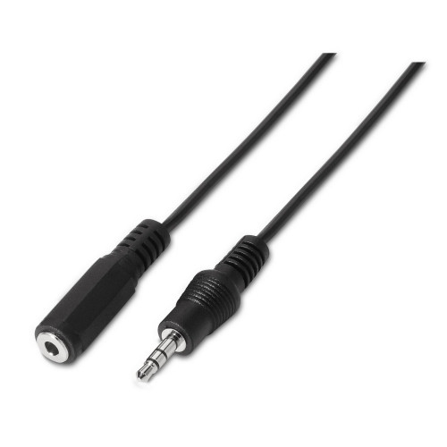 Cable AISENS 3.5mm/M-3.5mm/H 3m Negro...