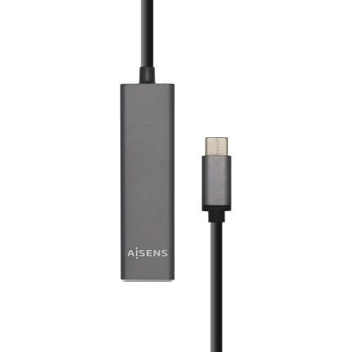 Hub AISENS USB-C a 4xUSB-A 3.0 15cm...