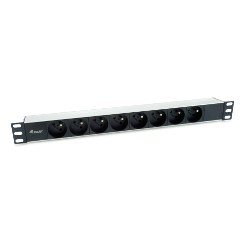 Regleta EQUIP 8xSchuko 1.8m Rack 1U...