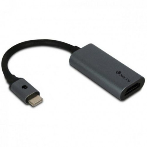 Adaptador NGS USB-C a HDMI Negro/Gris...