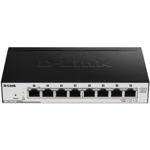 Switch D-Link 8xRJ45 GbE Gestionado...