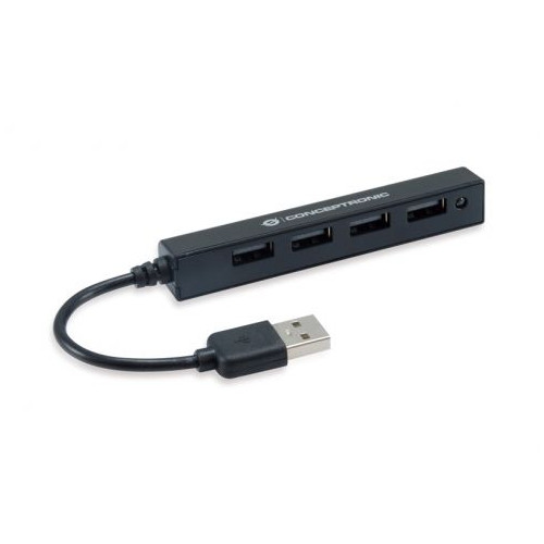 Hub CONCEPTRONIC USB 2.0 a 4xUSB 2.0...