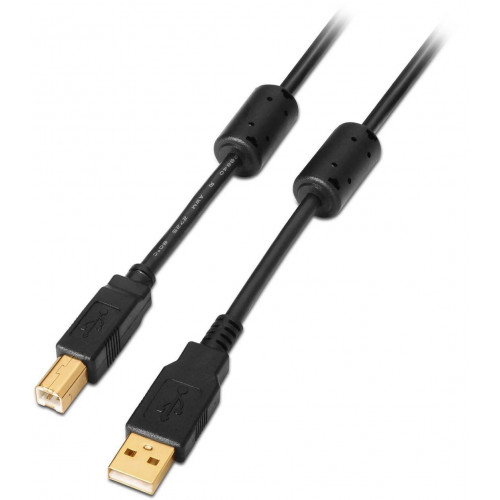 Cable AISENS USB-A/M a USB-B/M 5m...