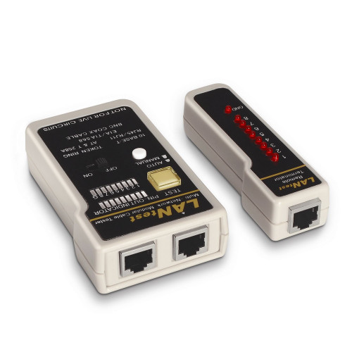 Testeador AISENS RJ11/RJ12/RJ45...