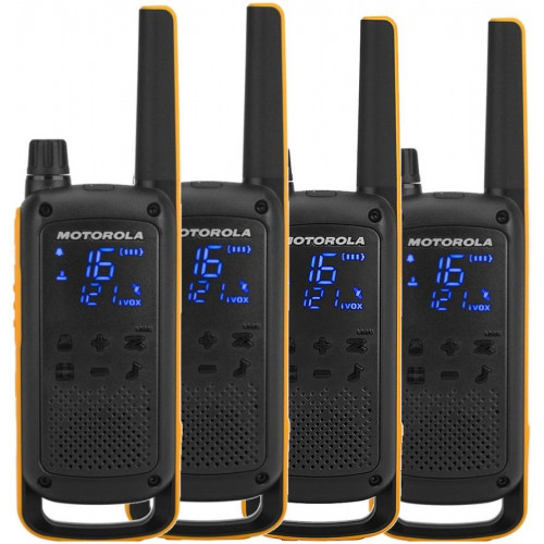 Walkie Talkie Motorola T82 Pack 4