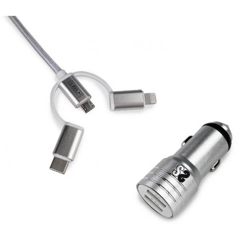 Cargador de Coche SUBBLIM 2xUSB-A...