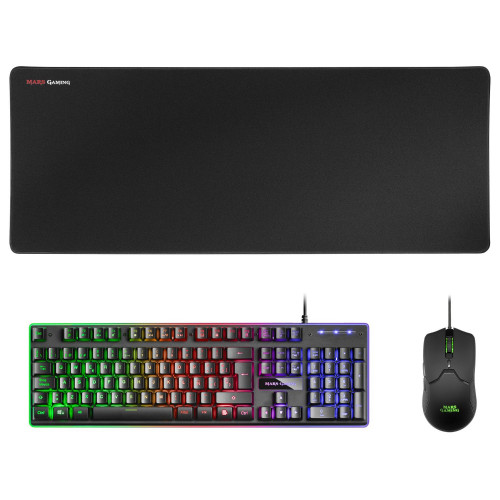 Pack Mars Gaming Teclado + Ratón +...