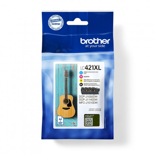 Tinta BROTHER XL Pack Negro/Tricolor...