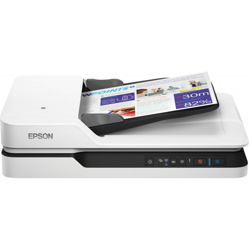 Epson DS-1660W Escáner A4 Blanco y...