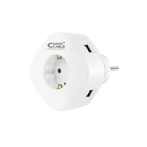 Cargador de Pared Nanocable 1USB-A...