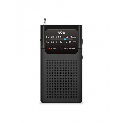 Radio Portátil SPC ICY Max Negra (4588N)