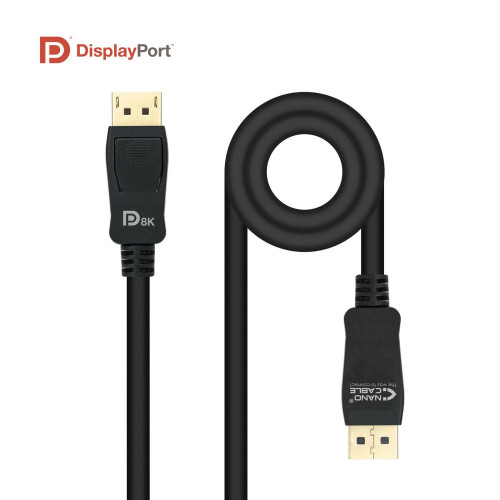 Nanocable DP/M a DP/M 0.5m Negro
