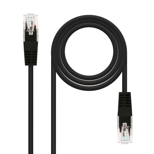 Latiguillo Nanocable Cat6 0.3m Negro...