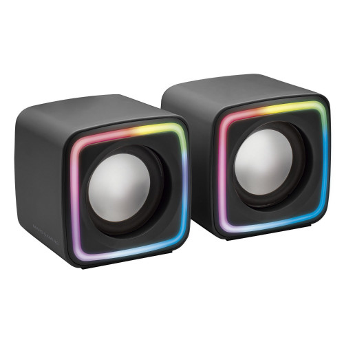Altavoces Mars Gaming DSP 8W 2.0 RGB...
