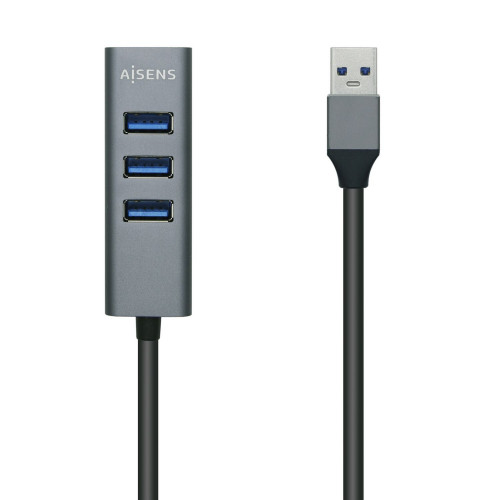 Hub AISENS USB-A 3.0 a 4xUSB-A 3.0...