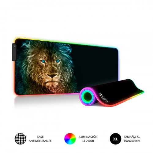 Alfombrilla SUBBLIM Lion XL LED RGB...