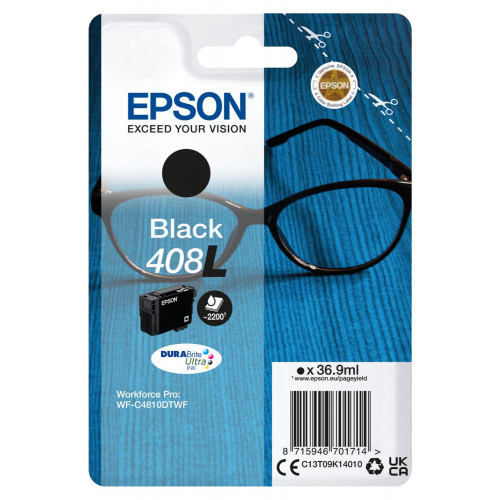 Tinta Epson 408L Negro 36.9ml 2200...