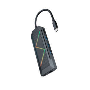 Hub Nanocable USB-C a...