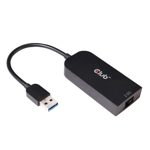 Adaptador Club 3D USB-A/M a RJ45/H...