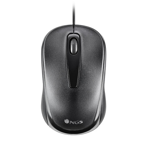 Ratón NGS Óptico USB-A 1200dpi Negro...