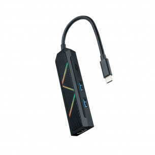 Hub Nanocable USB-C a...