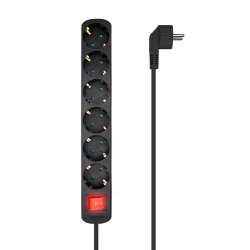 Regleta AISENS 6xSchuko Interruptor...