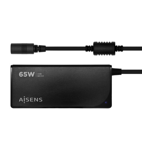 Cargador AISENS 65W 9 DC USB-A Negro...