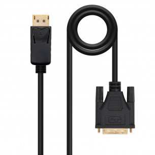Nanocable DP/M a DVI/M 1m...
