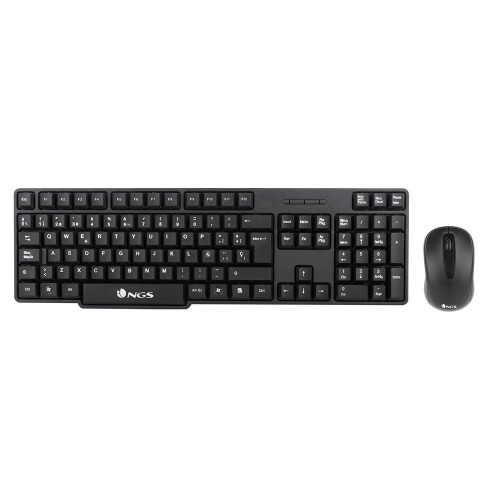 Teclado + Ratón NGS Wireless 1200dpi...