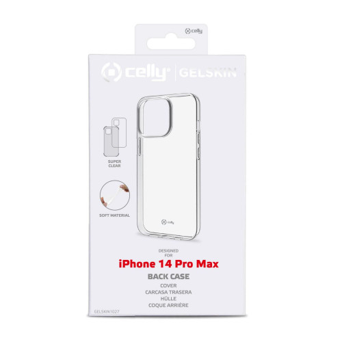 Funda Gel CELLY para iPhone 14 Pro...
