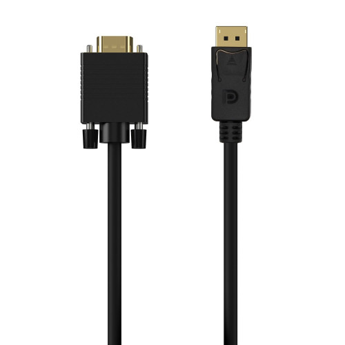 Cable AISENS DP/M a VGA/M 1m Negro...