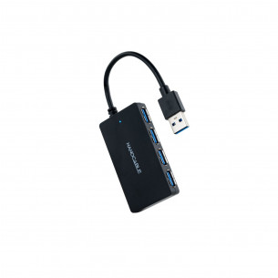 Hub Nanocable USB-A 3.0 a 4...