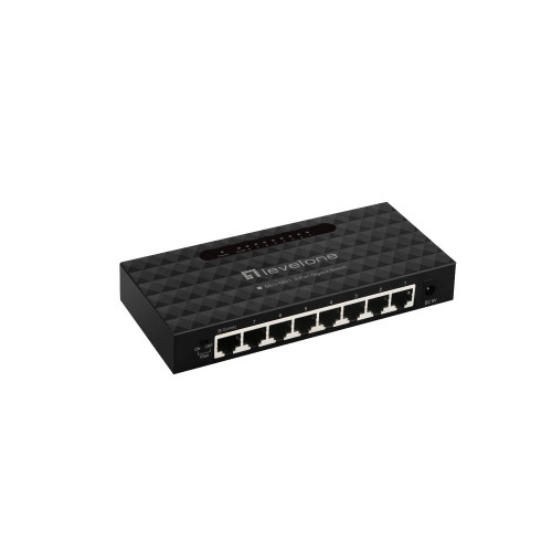 Switch LevelOne 8xRJ45 GbE Gestionado...