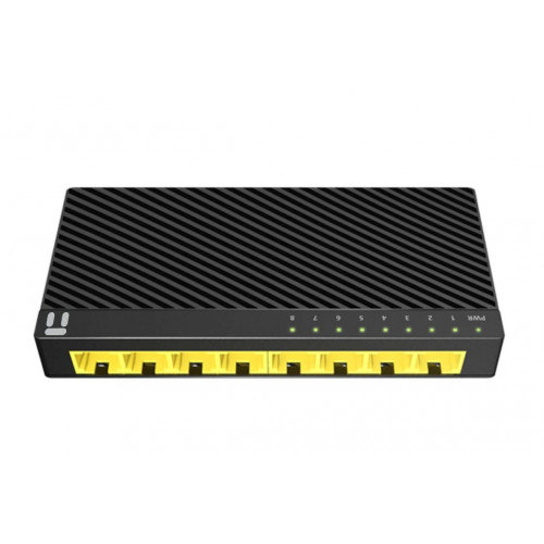 Switch Stonet 8xRJ45 GbE Negro...