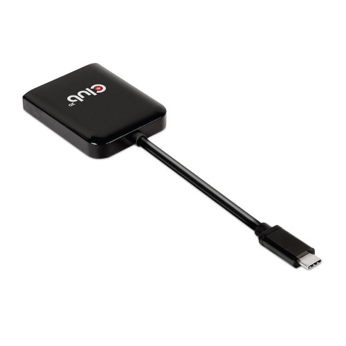 Adaptador Club 3D USB-C/M a 2xDP/H...